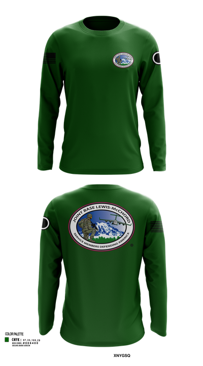 HHC, GARRISON 14958760 Long Sleeve Performance Shirt 52