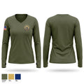 DFA-OAL Division of Investigations & Enforcement 24437688 Women's Long Sleeve V-neck Shirt - 1