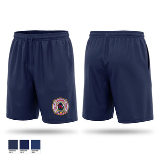 Athletic Shorts With Pockets, Oscoda Fire Dept, Fire Department, Teamtime, Team time, sublimation, custom sports apparel, team uniforms, spirit wear, spiritwear, sports uniforms, custom shirts, team store, custom team store, fundraiser sports, apparel fundraiser
