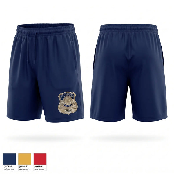 Athletic Shorts With Pockets, NCRD Pentagon, Police, Teamtime, Team time, sublimation, custom sports apparel, team uniforms, spirit wear, spiritwear, sports uniforms, custom shirts, team store, custom team store, fundraiser sports, apparel fundraiser