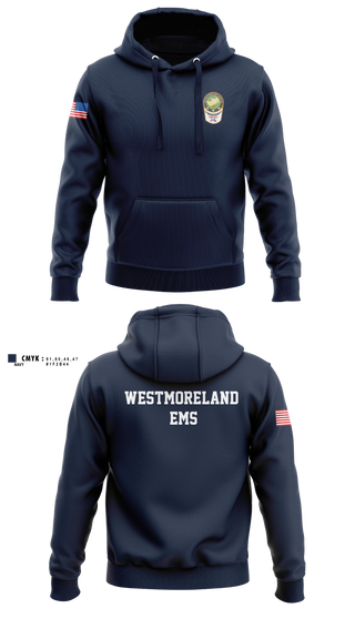 Hoodie, Westmoreland  EMS, EMS/EMT, Teamtime, Team time, sublimation, custom sports apparel, team uniforms, spirit wear, spiritwear, sports uniforms, custom shirts, team store, custom team store, fundraiser sports, apparel fundraiser