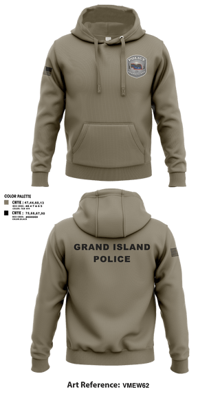 Hoodie, Grand Island Police Department, Police, Teamtime, Team time, sublimation, custom sports apparel, team uniforms, spirit wear, spiritwear, sports uniforms, custom shirts, team store, custom team store, fundraiser sports, apparel fundraiser