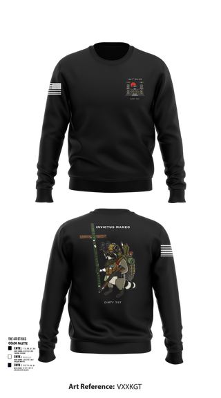 Crew Neck Sweatshirt, 441st Engineer Company, Army, Teamtime, Team time, sublimation, custom sports apparel, team uniforms, spirit wear, spiritwear, sports uniforms, custom shirts, team store, custom team store, fundraiser sports, apparel fundraiser