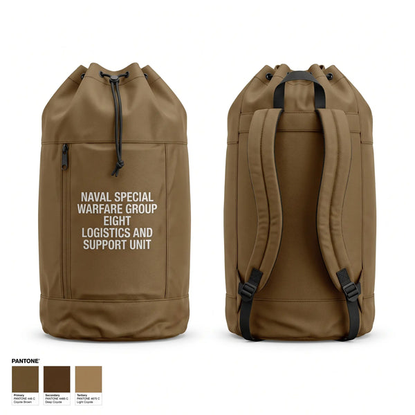 Gear Bag, Naval Special Warfare Group Eight Logistics and Support Unit, Navy, Teamtime, Team time, sublimation, custom sports apparel, team uniforms, spirit wear, spiritwear, sports uniforms, custom shirts, team store, custom team store, fundraiser sports, apparel fundraiser