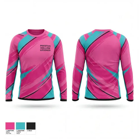 Long Sleeve Performance Shirt, Preston Hollow Legends, Softball, Teamtime, Team time, sublimation, custom sports apparel, team uniforms, spirit wear, spiritwear, sports uniforms, custom shirts, team store, custom team store, fundraiser sports, apparel fundraiser
