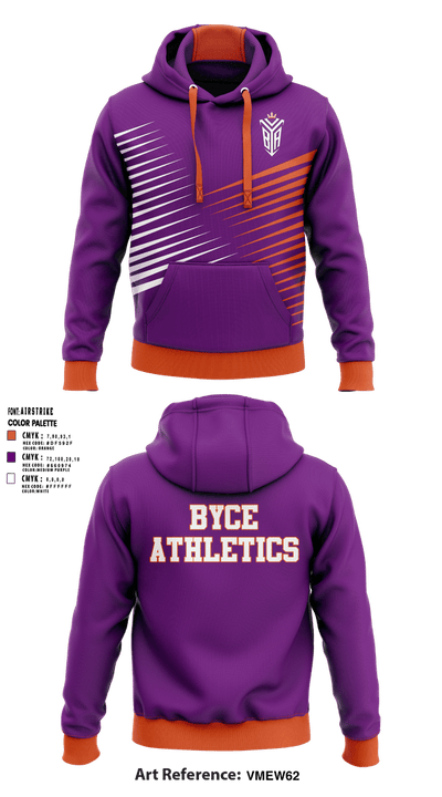 BYCE ATHLETICS 18631614 Hoodie - 2