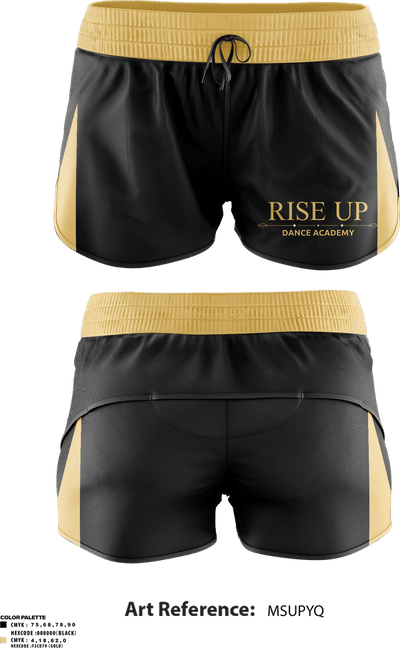Rise Up Dance Academy 21262167 Women's Shorts - 2