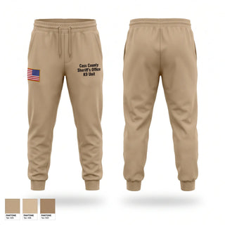 Sweatpants, Cass County Sheriff's Office K9 Unit, Police, Teamtime, Team time, sublimation, custom sports apparel, team uniforms, spirit wear, spiritwear, sports uniforms, custom shirts, team store, custom team store, fundraiser sports, apparel fundraiser