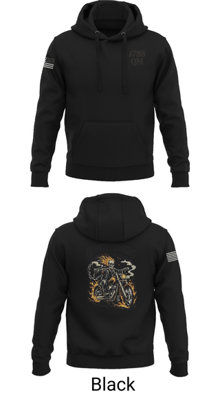 Hoodie, 1788 QM, Army, Teamtime, Team time, sublimation, custom sports apparel, team uniforms, spirit wear, spiritwear, sports uniforms, custom shirts, team store, custom team store, fundraiser sports, apparel fundraiser