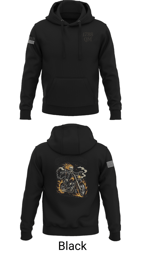 Hoodie, 1788 QM, Army, Teamtime, Team time, sublimation, custom sports apparel, team uniforms, spirit wear, spiritwear, sports uniforms, custom shirts, team store, custom team store, fundraiser sports, apparel fundraiser