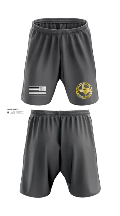 Nueces County Constable PCT4 30073114 Athletic Shorts With Pockets - 22