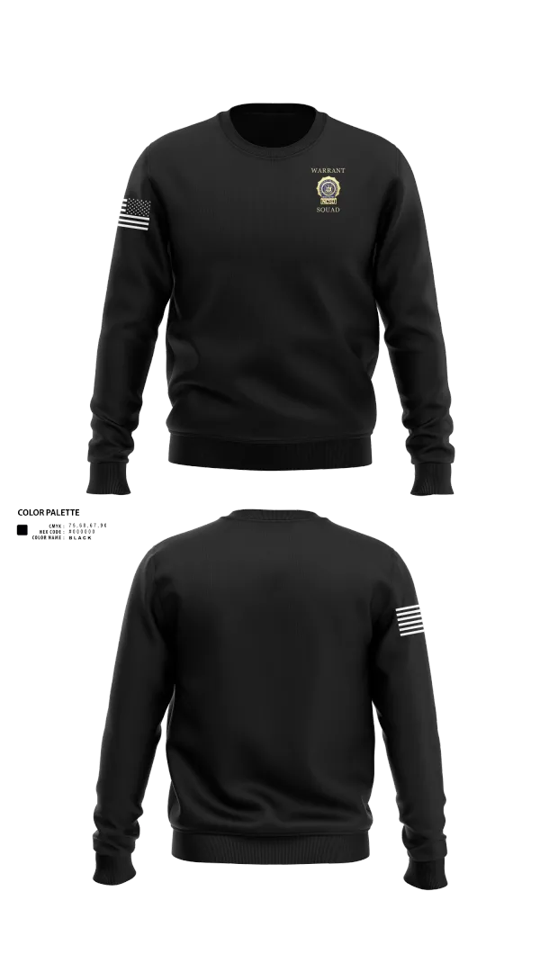 Crew Neck Sweatshirt, NCSD Warrant Squad, , Teamtime, Team time, sublimation, custom sports apparel, team uniforms, spirit wear, spiritwear, sports uniforms, custom shirts, team store, custom team store, fundraiser sports, apparel fundraiser