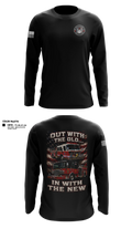 Great Notch Fire Company #4 Long Sleeve Performance Shirt - 12