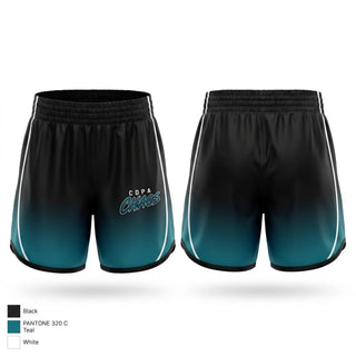 Womens Shorts, Copa Chaos, Baseball, Teamtime, Team time, sublimation, custom sports apparel, team uniforms, spirit wear, spiritwear, sports uniforms, custom shirts, team store, custom team store, fundraiser sports, apparel fundraiser