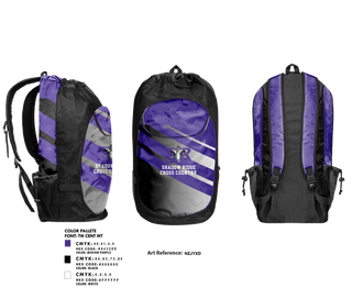 Gear Bag, Shadow Ridge, Cross Country, Teamtime, Team time, sublimation, custom sports apparel, team uniforms, spirit wear, spiritwear, sports uniforms, custom shirts, team store, custom team store, fundraiser sports, apparel fundraiser