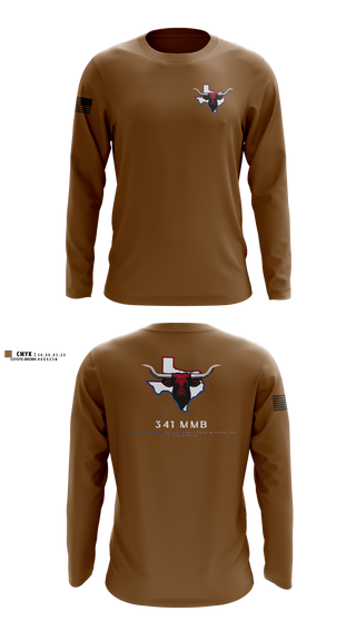 Long Sleeve Performance Shirt, 341 MMB, Army, Teamtime, Team time, sublimation, custom sports apparel, team uniforms, spirit wear, spiritwear, sports uniforms, custom shirts, team store, custom team store, fundraiser sports, apparel fundraiser