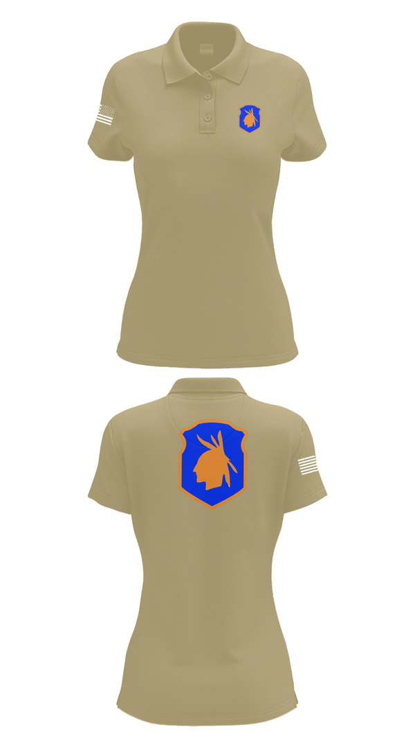 Womens Short Sleeve Performance Polo, 98th training div, , Teamtime, Team time, sublimation, custom sports apparel, team uniforms, spirit wear, spiritwear, sports uniforms, custom shirts, team store, custom team store, fundraiser sports, apparel fundraiser