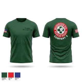 Short Sleeve Performance Shirt, Woodstock Rescue Squad Inc., EMS/EMT, Teamtime, Team time, sublimation, custom sports apparel, team uniforms, spirit wear, spiritwear, sports uniforms, custom shirts, team store, custom team store, fundraiser sports, apparel fundraiser