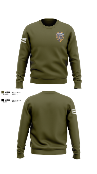Ohkay Owingeh police 347501 Crew Neck Sweatshirt - 2
