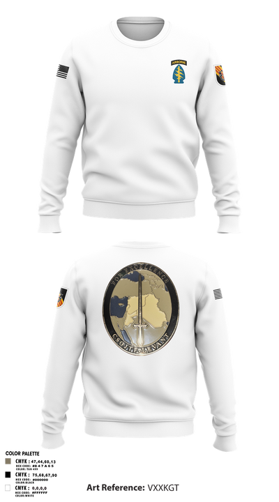 5th Special Forces Group 48922041 Crew Neck Sweatshirt - 2