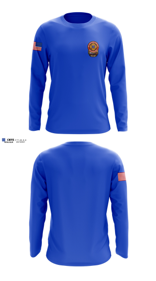 Long Sleeve Performance Shirt, Wallace Rural Fire Department, Fire Department, Teamtime, Team time, sublimation, custom sports apparel, team uniforms, spirit wear, spiritwear, sports uniforms, custom shirts, team store, custom team store, fundraiser sports, apparel fundraiser