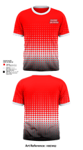 Calhoun Red Devils 7782534 Short Sleeve Performance Shirt - 1
