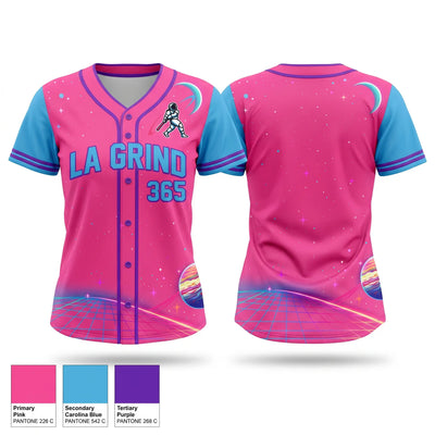 LA GRiND Women's Short Sleeve V-neck Shirt - 1