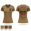 Jersey Dustoff Women's Short Sleeve V-neck Shirt - 1