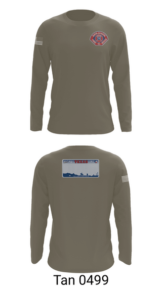 Long Sleeve Performance Shirt, Benjamin Fire Department, Fire Department, Teamtime, Team time, sublimation, custom sports apparel, team uniforms, spirit wear, spiritwear, sports uniforms, custom shirts, team store, custom team store, fundraiser sports, apparel fundraiser