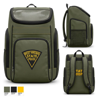 Gear Bag, WEST VIRGINIA STATE POLICE, Police, Teamtime, Team time, sublimation, custom sports apparel, team uniforms, spirit wear, spiritwear, sports uniforms, custom shirts, team store, custom team store, fundraiser sports, apparel fundraiser