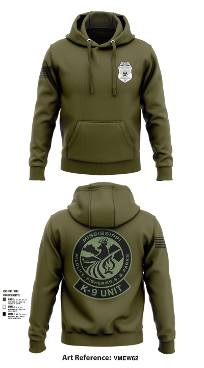 MDWFP K9 21939837 Hoodie - 104