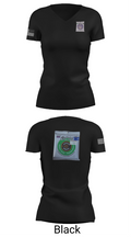 Hamtung 55597432 Women's Short Sleeve V-neck Shirt - 38