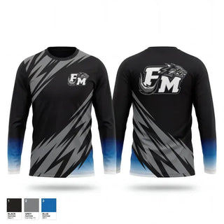 Long Sleeve Performance Shirt, Feagin Mill Wolves, , Teamtime, Team time, sublimation, custom sports apparel, team uniforms, spirit wear, spiritwear, sports uniforms, custom shirts, team store, custom team store, fundraiser sports, apparel fundraiser