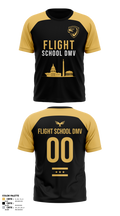 Flight School DMV 10889995 Short Sleeve Performance Shirt - 1
