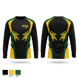 Long Sleeve Performance Shirt, Warriors, Women's Basketball, Teamtime, Team time, sublimation, custom sports apparel, team uniforms, spirit wear, spiritwear, sports uniforms, custom shirts, team store, custom team store, fundraiser sports, apparel fundraiser