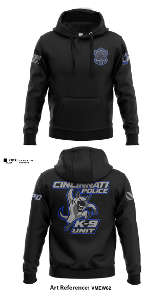 Hoodie, Cincinnati PD Marine Patrol, Police, Teamtime, Team time, sublimation, custom sports apparel, team uniforms, spirit wear, spiritwear, sports uniforms, custom shirts, team store, custom team store, fundraiser sports, apparel fundraiser