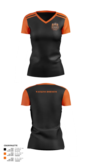 Womens Short Sleeve Vneck Shirt, OTS, , Teamtime, Team time, sublimation, custom sports apparel, team uniforms, spirit wear, spiritwear, sports uniforms, custom shirts, team store, custom team store, fundraiser sports, apparel fundraiser