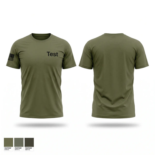 Test Old School Cotton Feel Shirt - 1