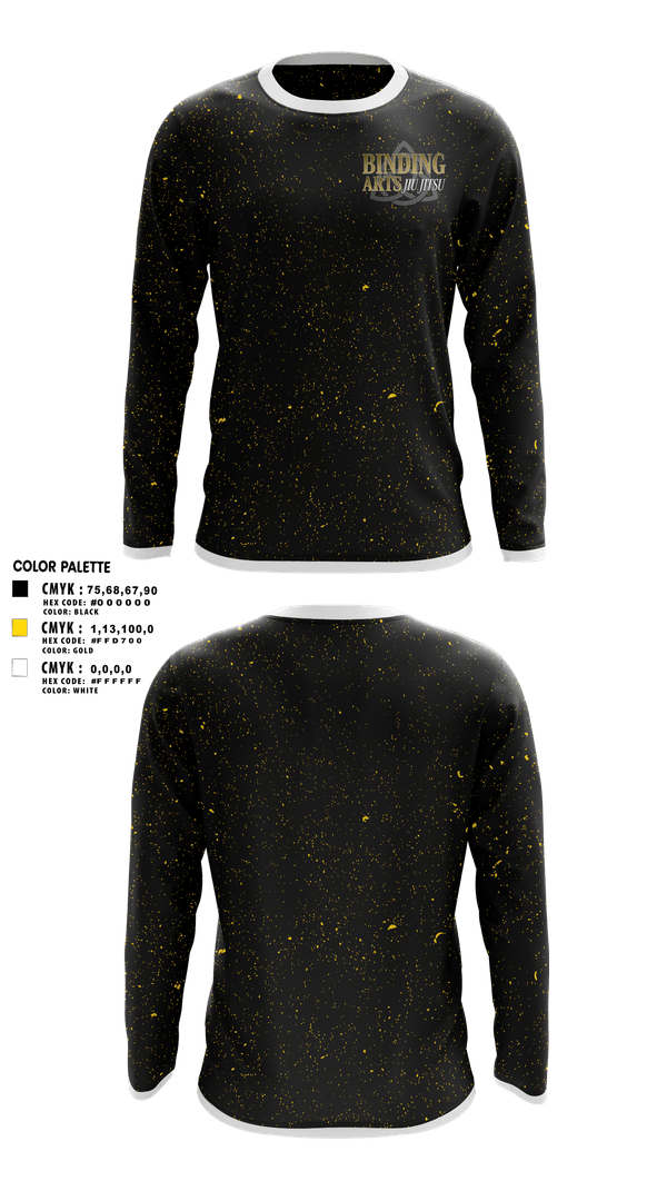 Long Sleeve Performance Shirt, Binding Arts Jiu Jitsu, , Teamtime, Team time, sublimation, custom sports apparel, team uniforms, spirit wear, spiritwear, sports uniforms, custom shirts, team store, custom team store, fundraiser sports, apparel fundraiser