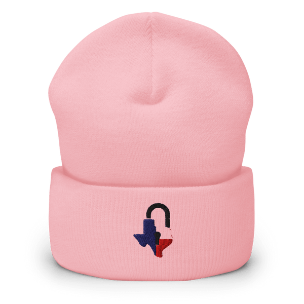 Texas Locksmith 87408396 Cuffed Beanie | Yupoong 1501KC