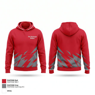 Hoodie, Port Richmond Raiders, Men's Soccer, Teamtime, Team time, sublimation, custom sports apparel, team uniforms, spirit wear, spiritwear, sports uniforms, custom shirts, team store, custom team store, fundraiser sports, apparel fundraiser