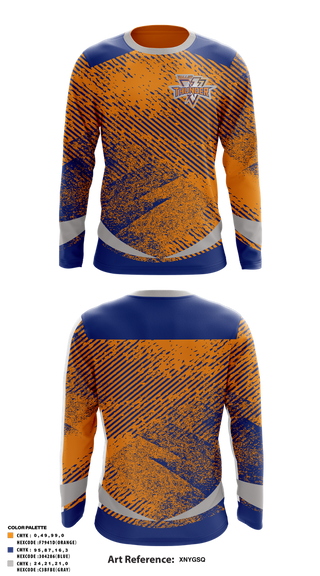 Long Sleeve Performance Shirt, Valley Thunder, Ice Hockey, Teamtime, Team time, sublimation, custom sports apparel, team uniforms, spirit wear, spiritwear, sports uniforms, custom shirts, team store, custom team store, fundraiser sports, apparel fundraiser