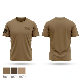 Old School Cotton Feel Shirt, Funeral Honors, National Guard, Teamtime, Team time, sublimation, custom sports apparel, team uniforms, spirit wear, spiritwear, sports uniforms, custom shirts, team store, custom team store, fundraiser sports, apparel fundraiser