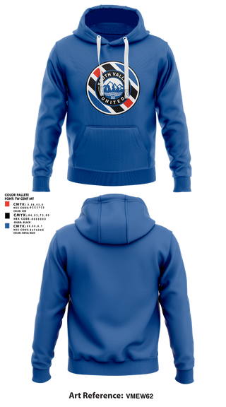 Hoodie, South Valley United, Men's Soccer, Teamtime, Team time, sublimation, custom sports apparel, team uniforms, spirit wear, spiritwear, sports uniforms, custom shirts, team store, custom team store, fundraiser sports, apparel fundraiser