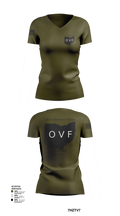 ohio veterans forge 5039387 Women's Short Sleeve V-neck Shirt - 51