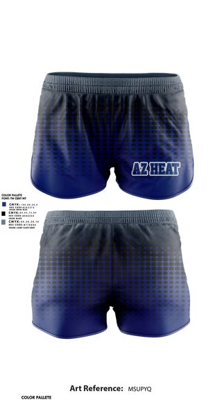Track Shorts, AZ Heat, , Teamtime, Team time, sublimation, custom sports apparel, team uniforms, spirit wear, spiritwear, sports uniforms, custom shirts, team store, custom team store, fundraiser sports, apparel fundraiser