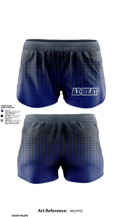 AZ Heat 67095530 Track Shorts - 1