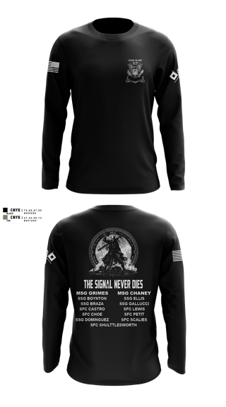 Long Sleeve Performance Shirt, Senior Leaders Course FY26-009, Army, Teamtime, Team time, sublimation, custom sports apparel, team uniforms, spirit wear, spiritwear, sports uniforms, custom shirts, team store, custom team store, fundraiser sports, apparel fundraiser