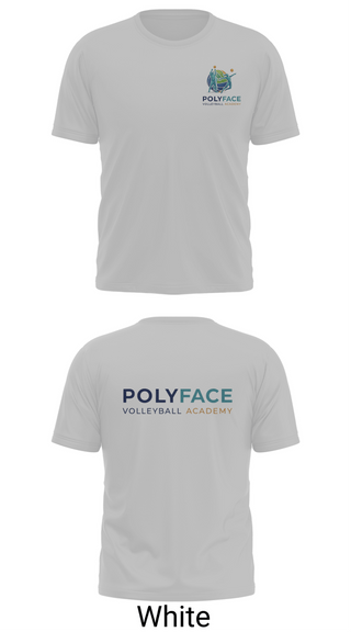 Old School Cotton Feel Shirt, PolyFace Volleyball Academy, Women's Volleyball, Teamtime, Team time, sublimation, custom sports apparel, team uniforms, spirit wear, spiritwear, sports uniforms, custom shirts, team store, custom team store, fundraiser sports, apparel fundraiser