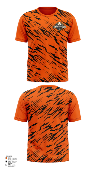 Short Sleeve Performance Shirt, TITANS UNITED FC, Men's Soccer, Teamtime, Team time, sublimation, custom sports apparel, team uniforms, spirit wear, spiritwear, sports uniforms, custom shirts, team store, custom team store, fundraiser sports, apparel fundraiser